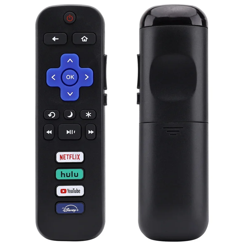 Controle remoto de substituição de televisão Roku-tv para TCL Roku/Hisense Roku/Onn Roku/Philips Roku smart TV (não para Stick and box)