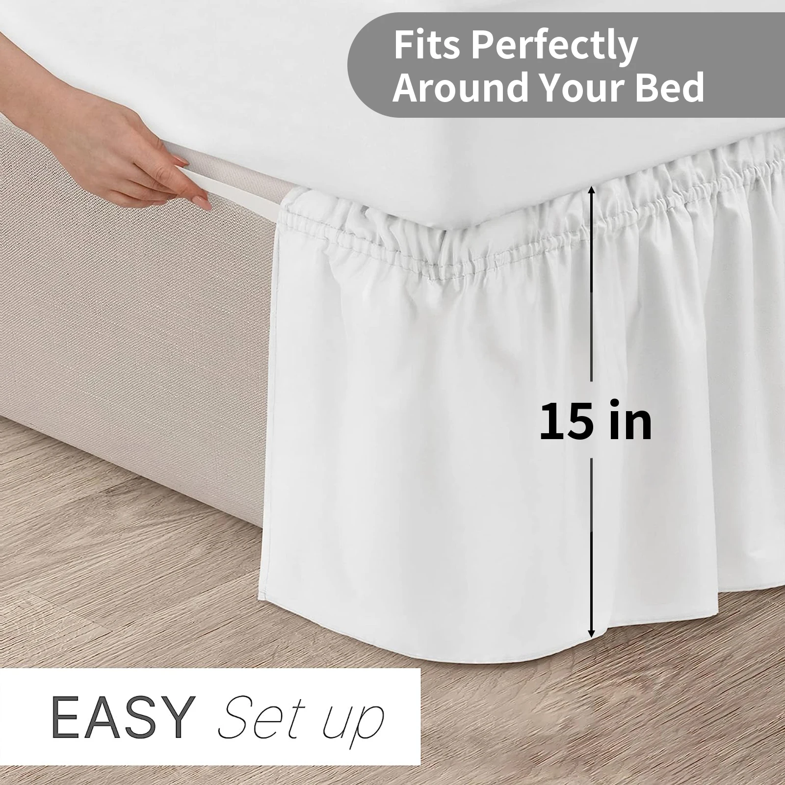 Thumbnail 4 - #24 Ranked Bedskirts Picks in 2026