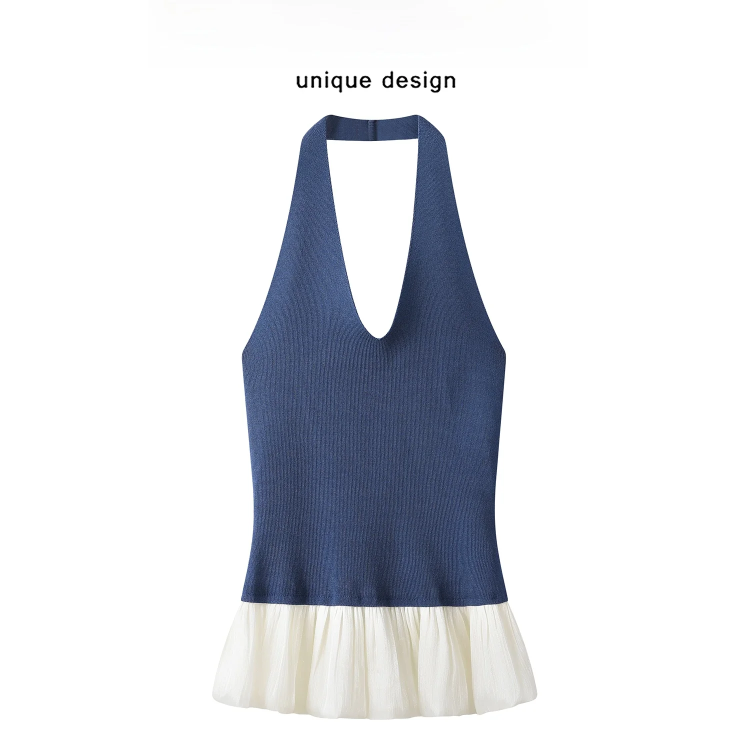 

Корейский вязаный жилет в стиле ретро, облегающий жилет с цветочным принтом, летняя женская модная повседневная одежда, подвесная одежда