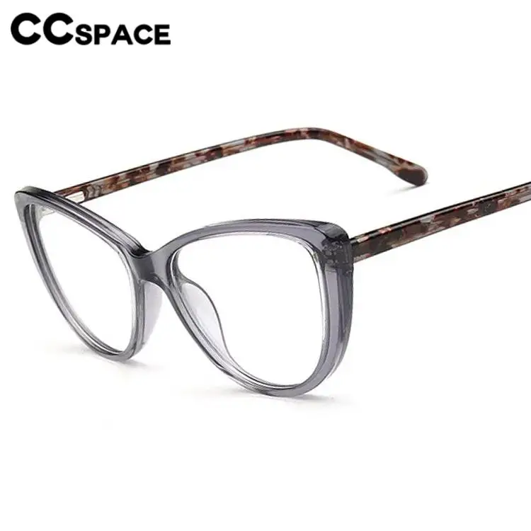 

46705 Women Cat Eye Acetate Glasses Frame Retro Optical Fashion Computer Eyeglasses Customized Prescription Glasses