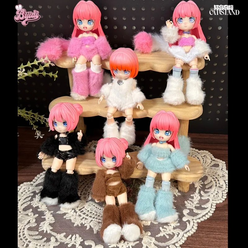 

In Stock Original BYIDI Cat Island Series 1/16 BJD Vinyl Dolls Blind Box Caixa Caja Cute Dolls Anime Figure Toy Girl's Birthday