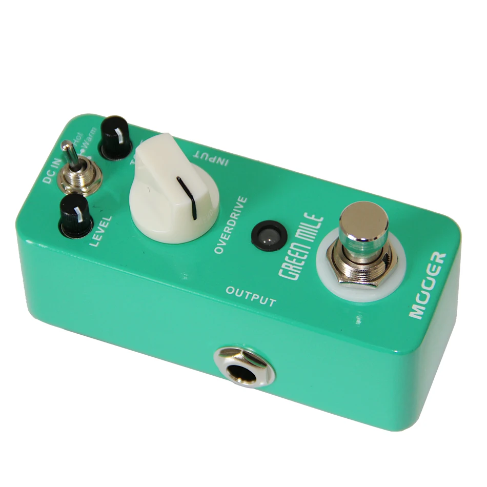 Mooer MOD1 Green Mile Mini Overdrive Guitar Effect Pedal Micro Electric Guitar Pedal True Bypass Guitar Parts Accessories