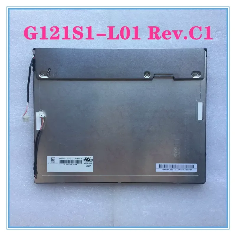 for Chimei 12.1 Inch G121S1-L01 Rev. C1 Industrial LCD Screen New Original