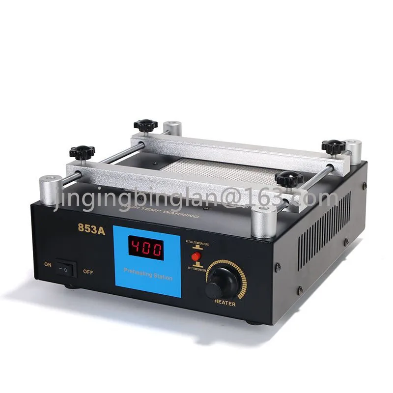 853A Constant Temperature Lead-Free BGA IR Infrared Preheater Digital Display Electronic Hot Plate Preheating Rework Station