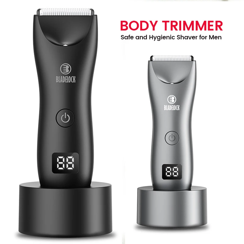 Electric Body Hair Trimmer Shaver  Waterproof Groin Bikini  Trimmer for Men Women Ball Shaver Body Grooming Male Hygiene Razor