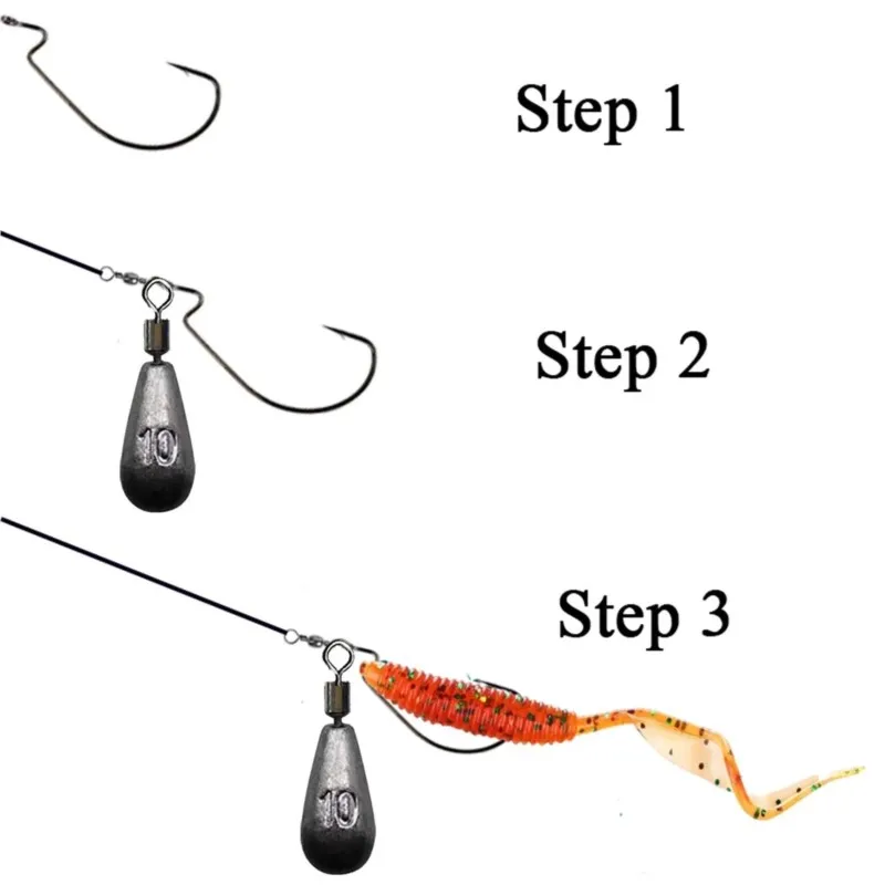 10pcs/lot Fishing Weight Sinker 3.5g 5g 7g 10g 14g 20g Water Drop Weights Fishing Tackle Accessories image 4