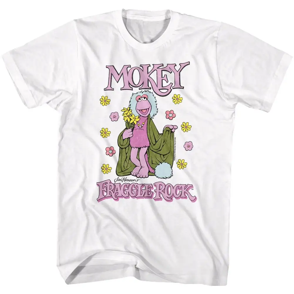 

Fraggle Rock Mokey White T Shirt