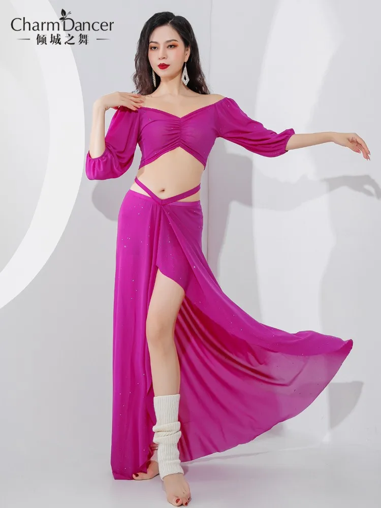 بدلة تنورة المحكمة الفرنسية الجديدة للرقص الشرقي بدلة أداء الرقص الشرقي