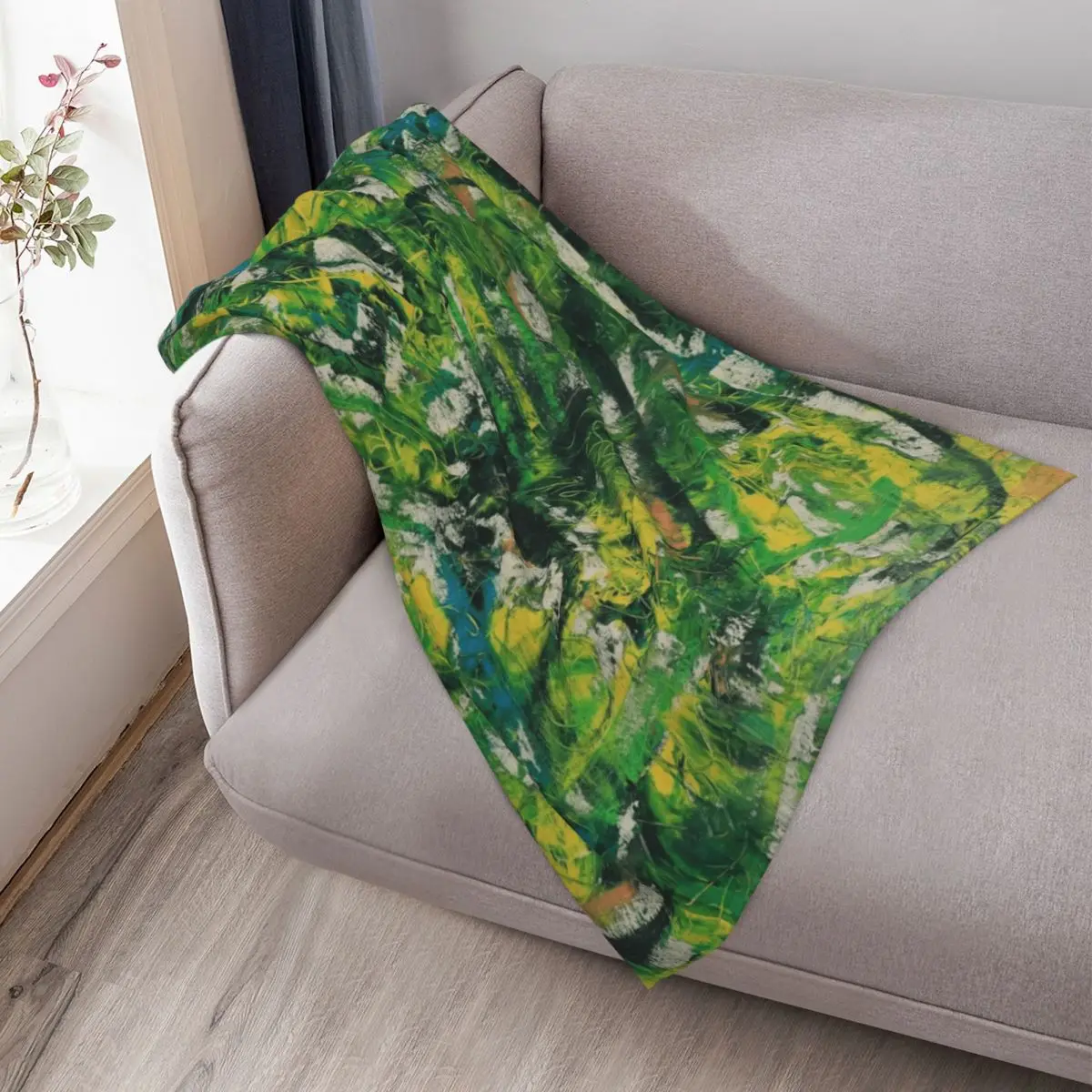 الكتابة التلقائية 1 رمي بطانية أرائك الزخرفية شعر رمي الزخرفية الفاخرة St البطانيات #3