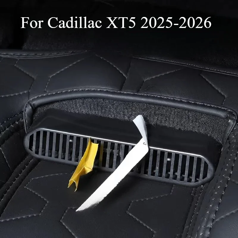 For Cadillac XT5 2025-2026 Modified Rear Seat Air Conditioner Out of Trend Protective Cover Auto Supplies Interior Accessories