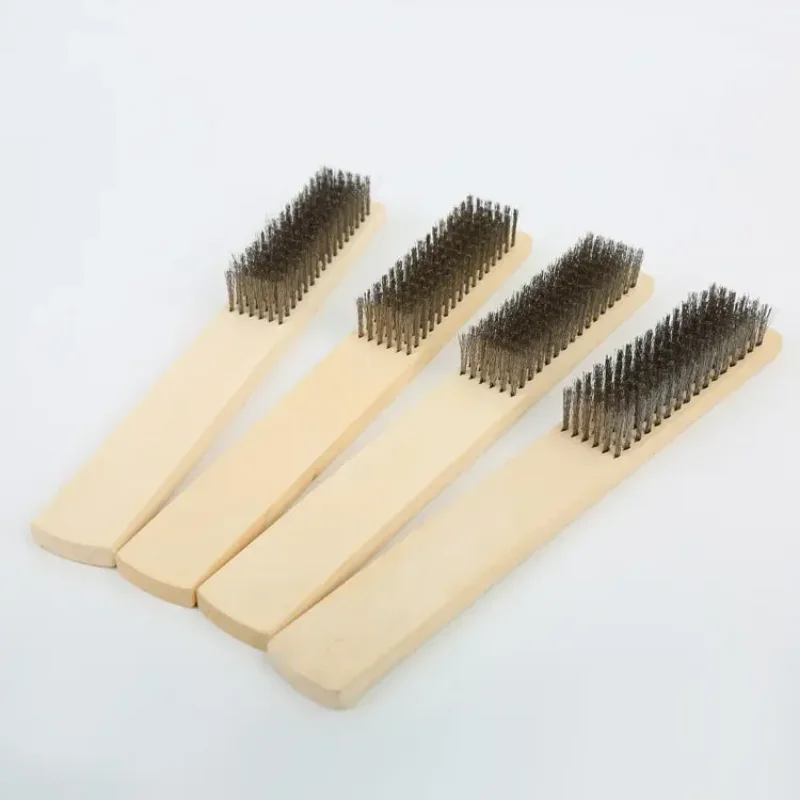 1pcs Stainless Steel Brush Paint Remove Cleaning Rust Polishing Detail Metal Brush