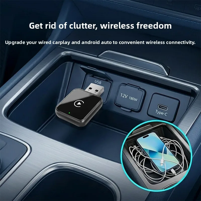 For In-Car Connectivity Carplay The Box Converts Wired To Wireless Carplay Box Android Auto Smart Conversion Box
