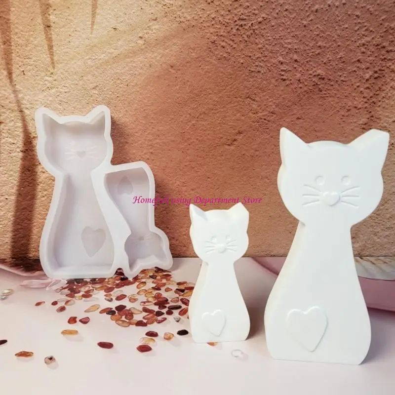 قالب سيليكون قوالب شمعة القطط قوالب المسبوكات قوالب الخبز قوالب اللصقات