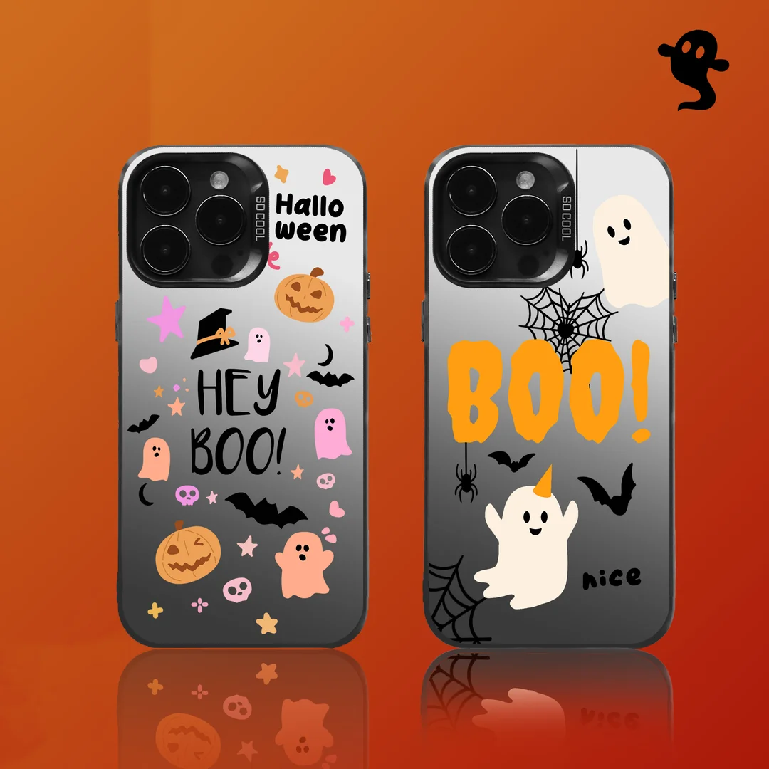 Cool Halloween Devil Pumpkin Spider Phone case For iPhone 16 15 11 12 13 14 Pro Max 7 8 Plus 11Pro X XS Max Soft Y2k Phone Cover