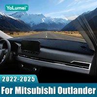 Para Mitsubishi Outlander PHEV IV 4 MK4 2022 2023 2024, cubierta para salpicadero de coche, alfombrilla para salpicadero, parasol, accesorios antideslizantes