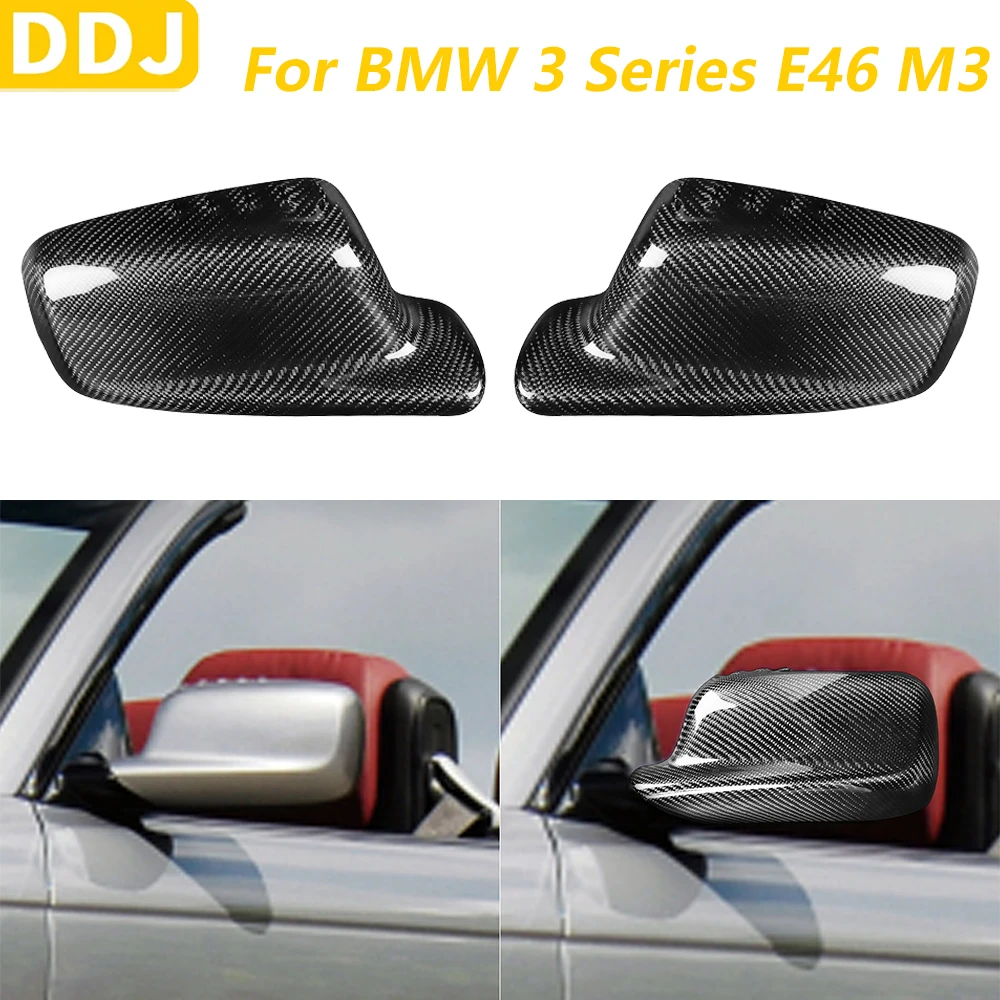 

Для BMW 3 серии E46 M3 1998-2005 гг. Настоящее сухое углеродное волокно, боковое крыло двери, зеркало заднего вида, накладка, модификация автомобильных аксессуаров