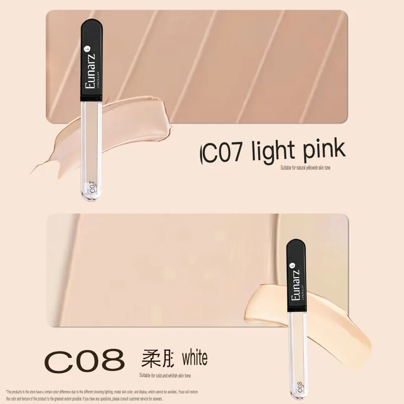 Eunarz Pure Series Concealer - Non-Clogging Powder Dark Circle & Tear Trough Corrector for Even Skintone And Natural Look