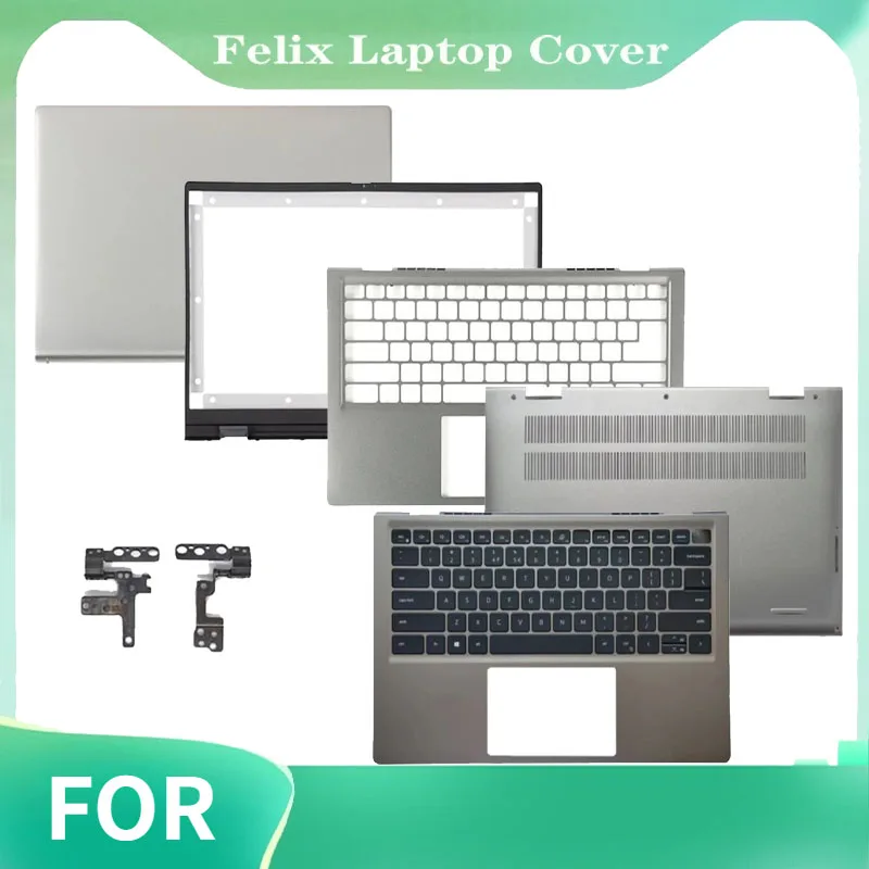 For Inspiron 14 5410 5415 Laptop LCD Back Cover/Front Bezel/Palm rest/Bottom Case/Rear Lid Top Case/Hinges 0CYT45 06M9P2