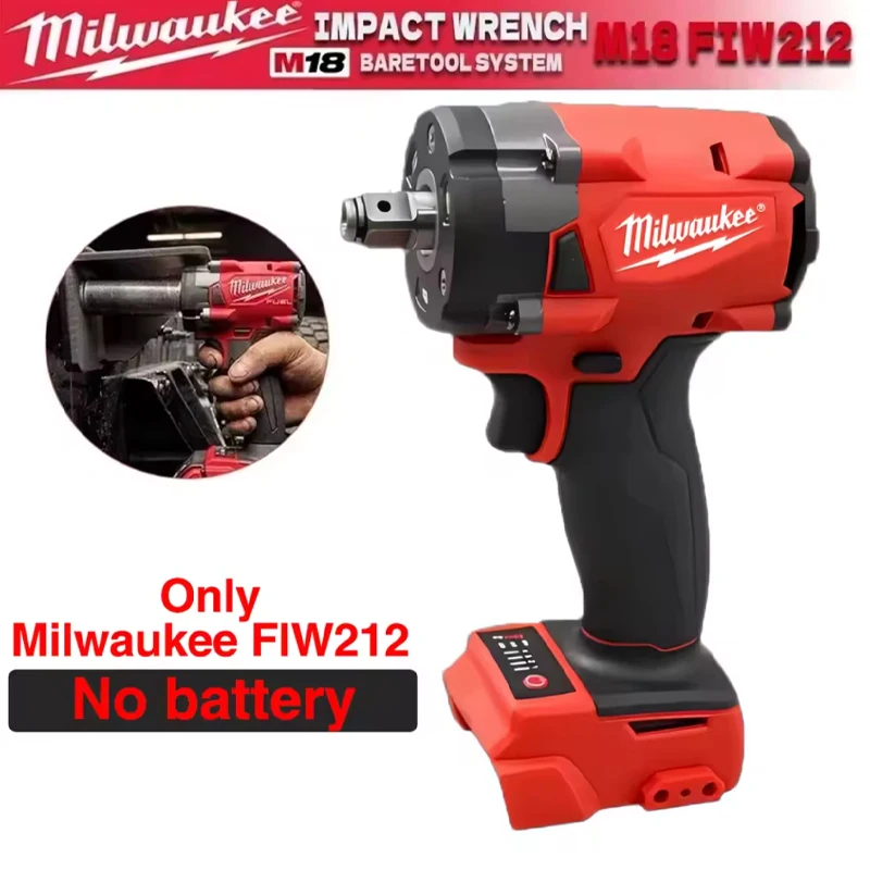 

Milwaukee M18 FIW212 18V lithium battery impact wrench | General tool for automobile maintenance and home appliance maintenance