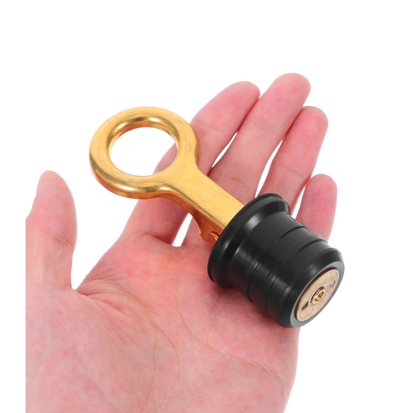 

1pc Drain Plug for Boat Creative Twine Deck Fitting Plastic Scupper Hole Stopper Easy Install Marine Use Durable Crafted