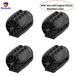 Aircraft Engine MOC Bulk Parts Compatible Legoeds 43121 Small Particle Building Blocks Accessories 4x5x3 for 46667 18753