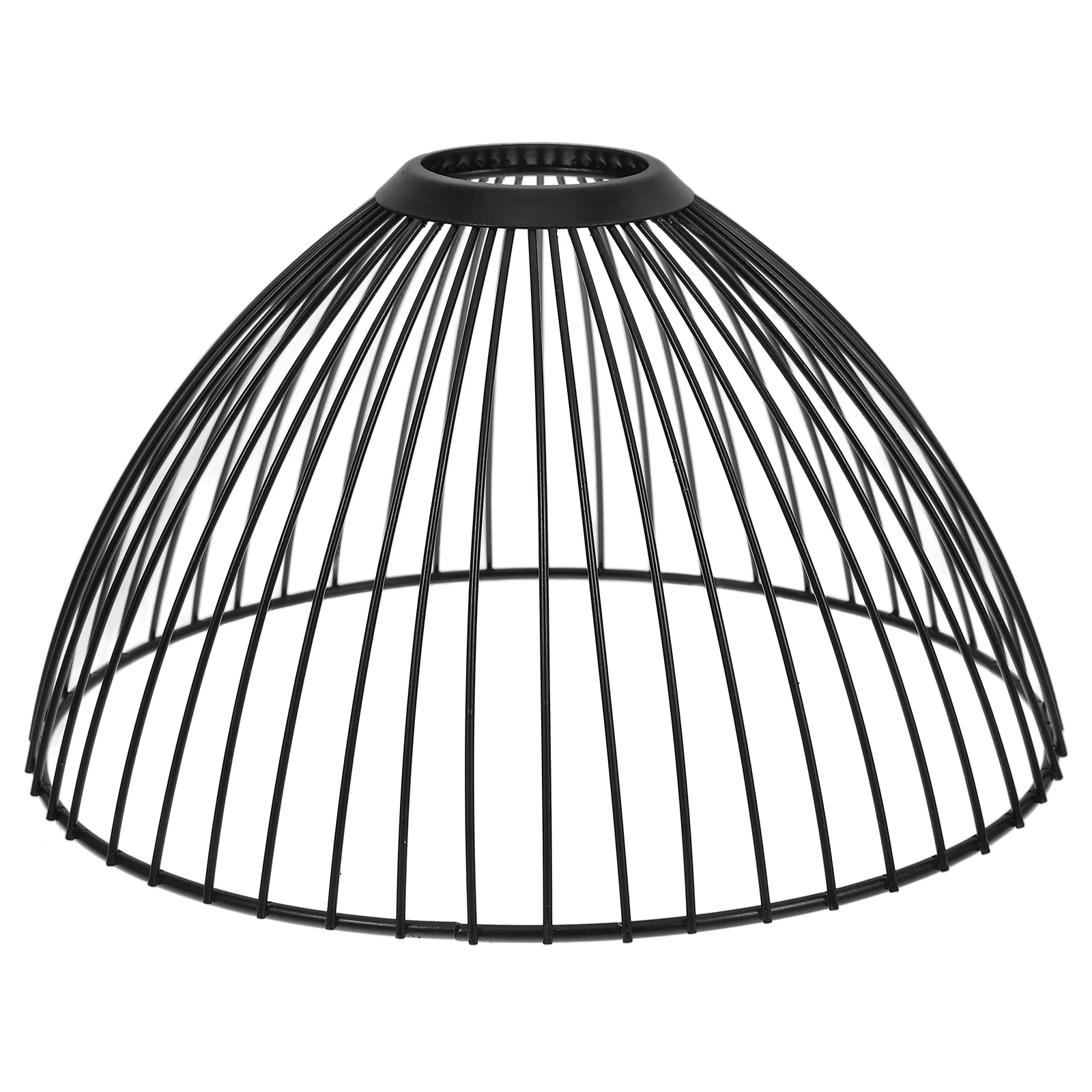 

Vintage Metal Cage Lamp Shade Industrial Wire Light Cover Black for Desk Ceiling Lamps Home Decor Metal Light Cage