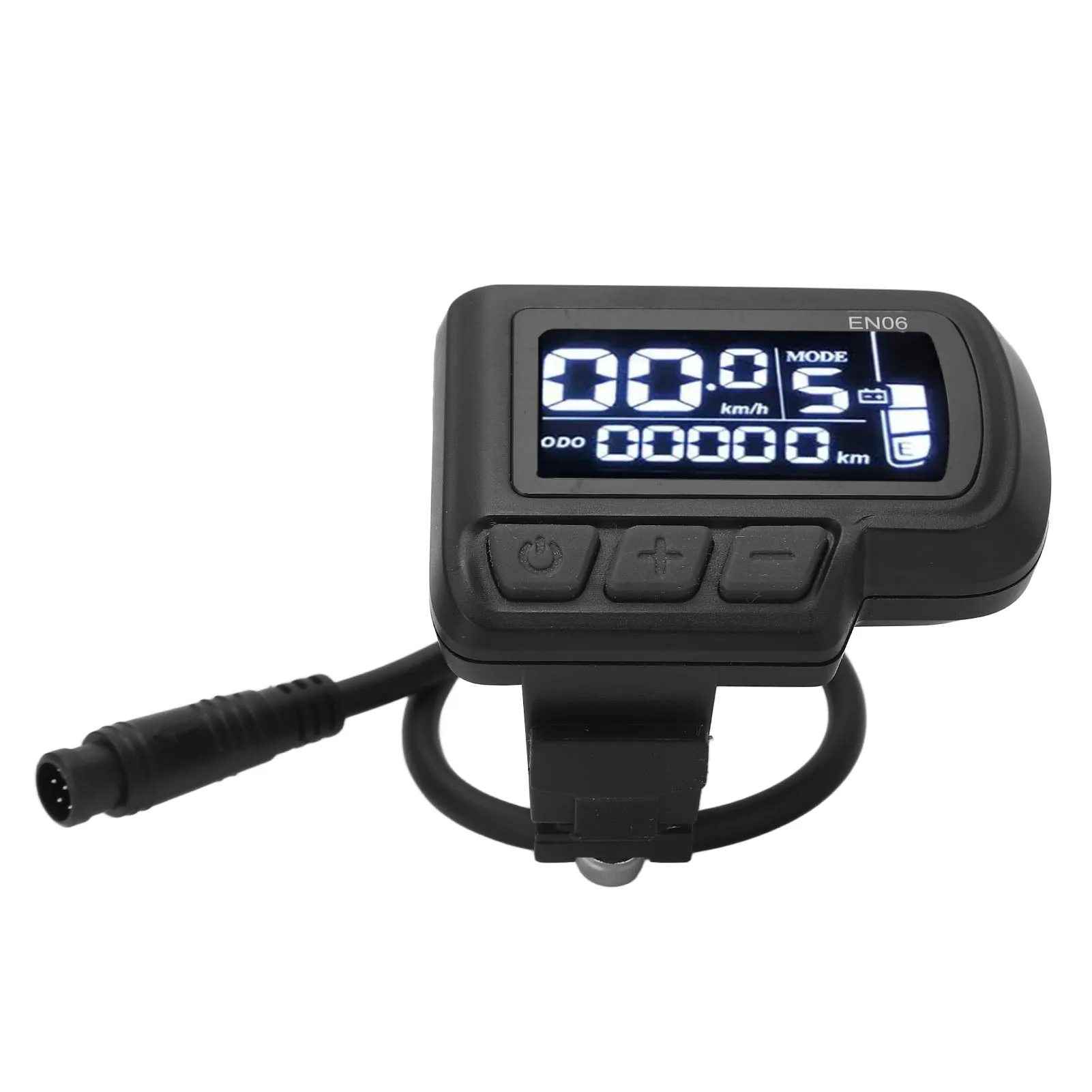 Elektrisch Fietspaneel En06 Paneel Waterdicht 24V 36V 48V 60V Lichtgewicht Abs 6pin Draad Eenvoudige Installatie Voor 22.2Mm Stuur