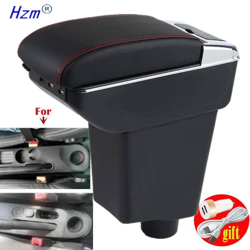Für Renault Clio 4 Armlehnenbox Für Renault Captur Clio 3 III IV Auto-Armlehnen-Aufbewahrungsbox Innenraum-Nachrüstung Auto-Zubehör