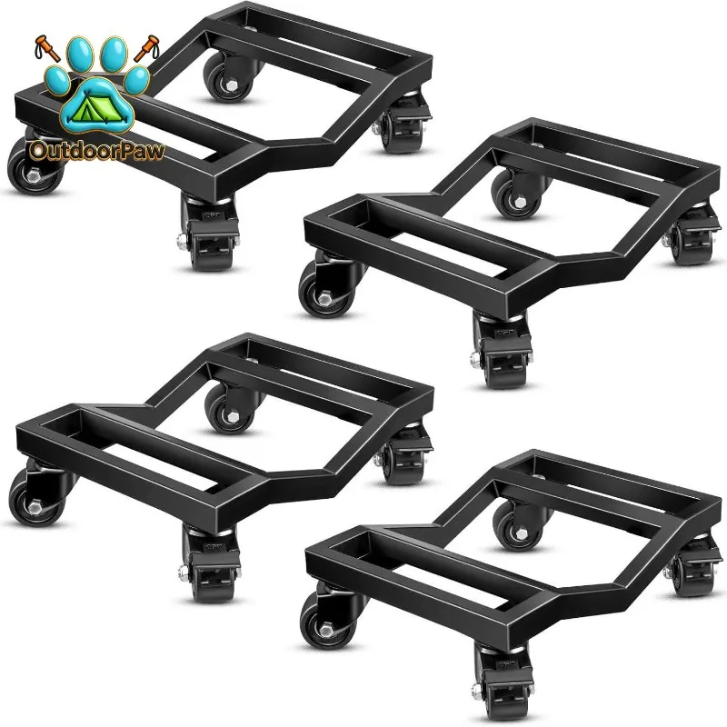 Car Cart Set 4 Piece, Wheel Cart, Heavy Vehicle Cart