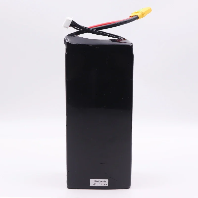 22000mAh 23000mAh Big Capacity 20C 6S 22.2V Lithium Polymer High Discharge Lithium Battery Pack For Agriculture