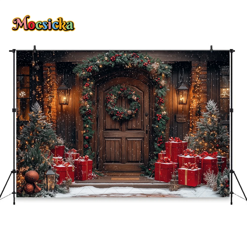 Sfondo porta in legno marrone  - Kids Outdoor Xmas Gifts recensione e prezzo