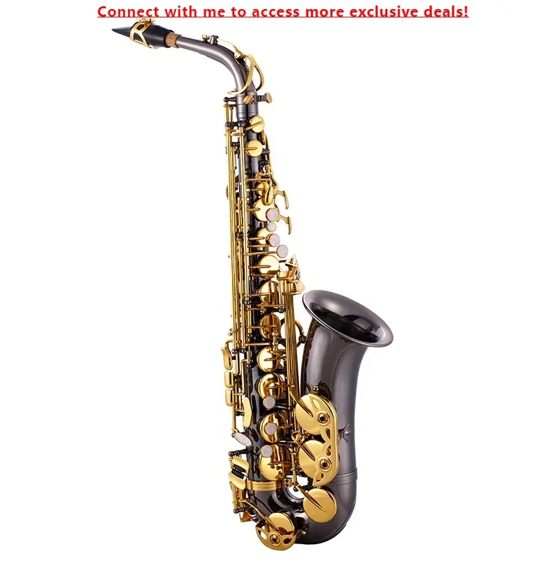 

SEASOUND OEM Professional Black Nickel Alto Saxophone JYAS102DBNL