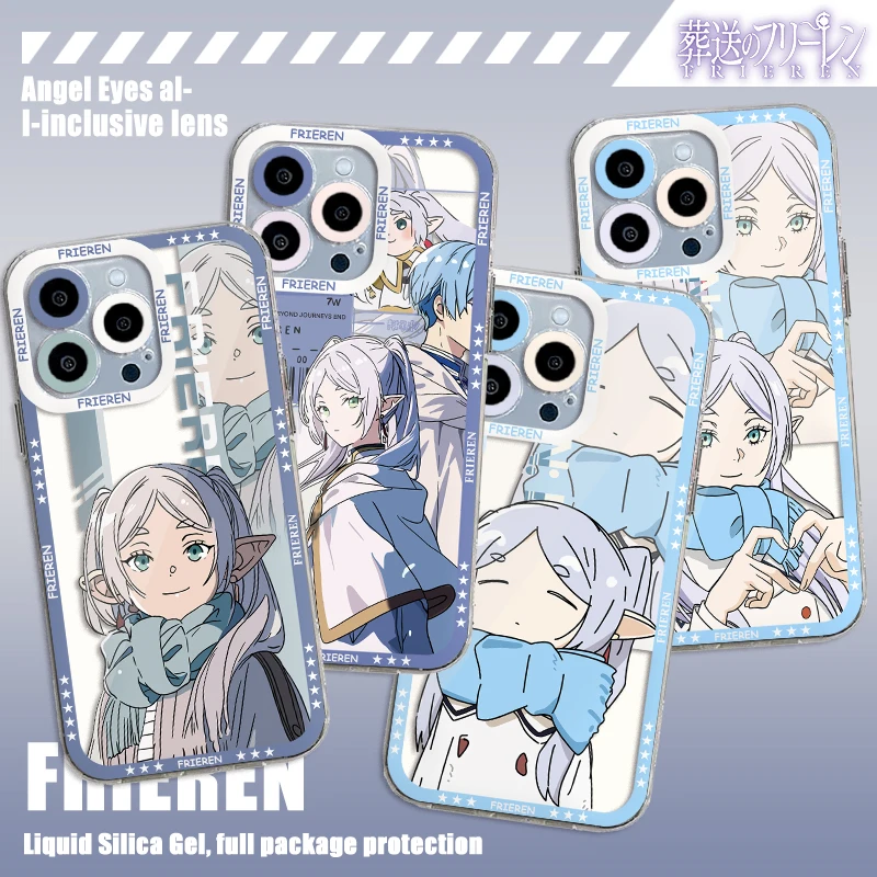 Anime Frieren Beyond Journeys End Phone Case For Xiaomi Redmi Note 13 12 12C 11 10 10C 13C 10s 9 9s 9A 9T 9C 8 7 Pro Max 4G 5G