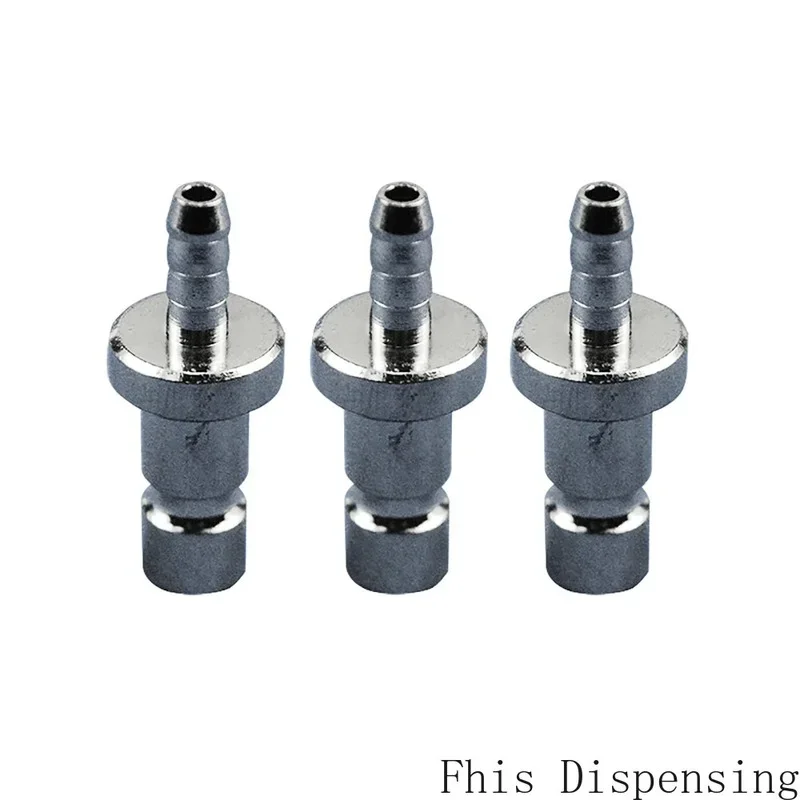 Pack of 10 Japanese Style Metal Adapter Joint Dispenser Adapter Metal Joint for Dispensing Equipment