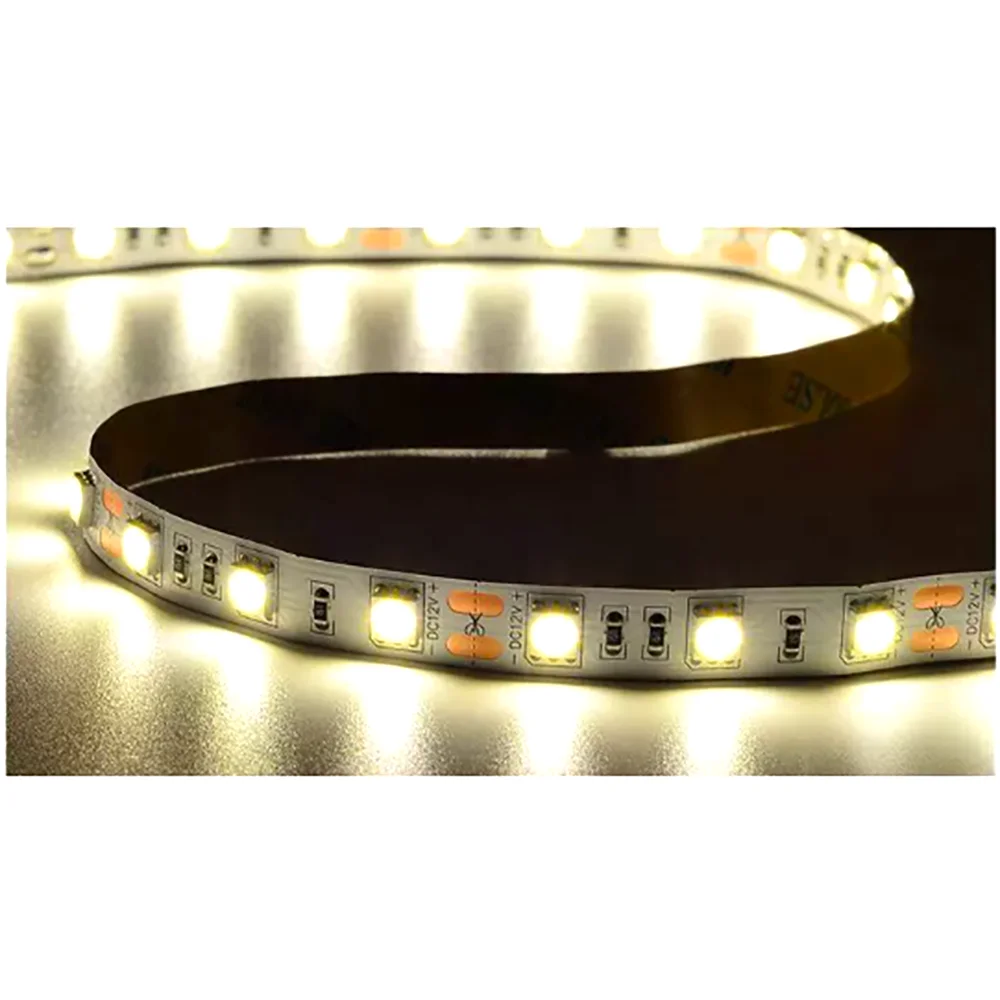 5050 RGB LED strip non waterproof 0.5/5M 60LEDwhite 4000K Red Yellow UV Yellow RGBW RGBWW pink blue red green strip flexible