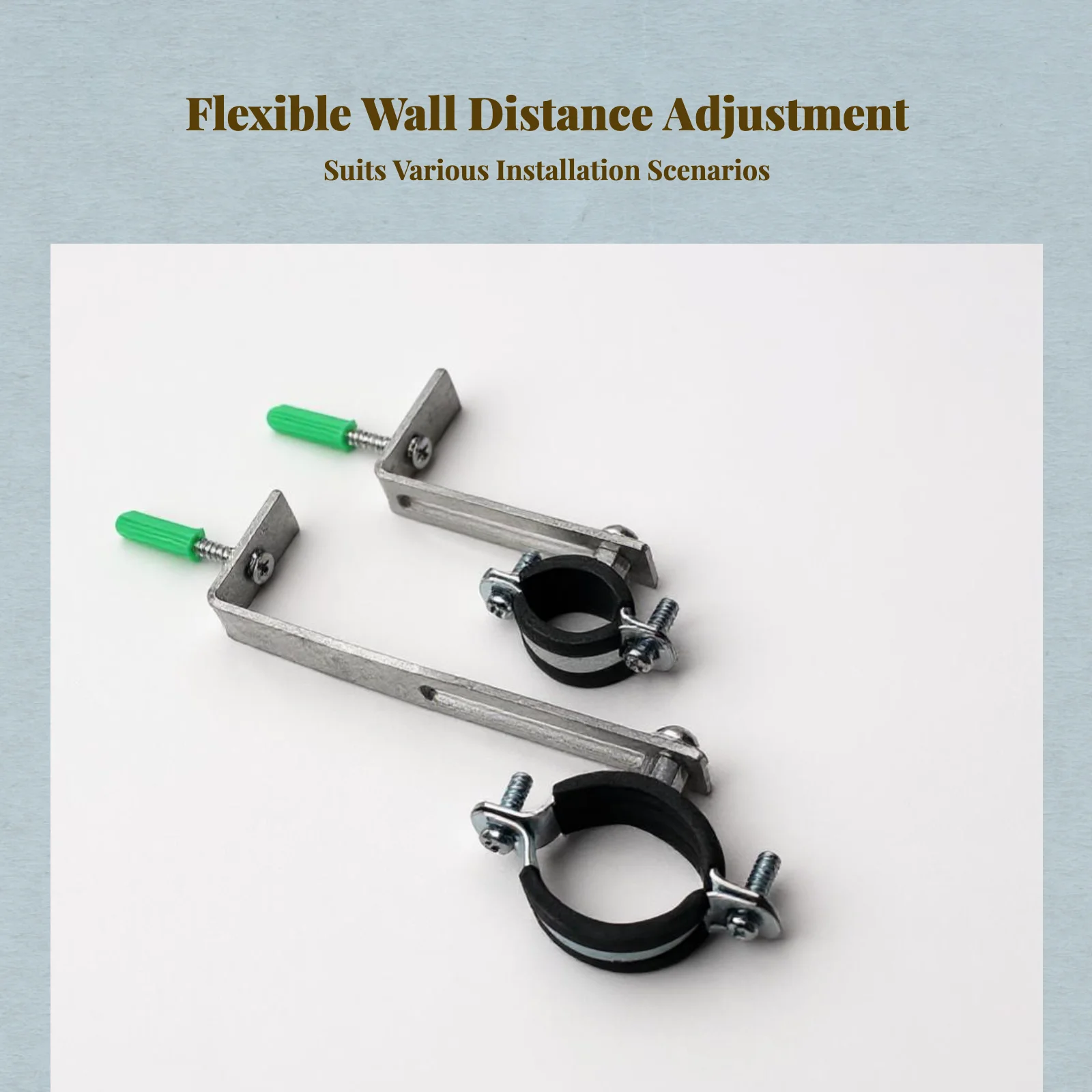 

Fixing Brackets, Heavy-Duty Metal, Railing Support