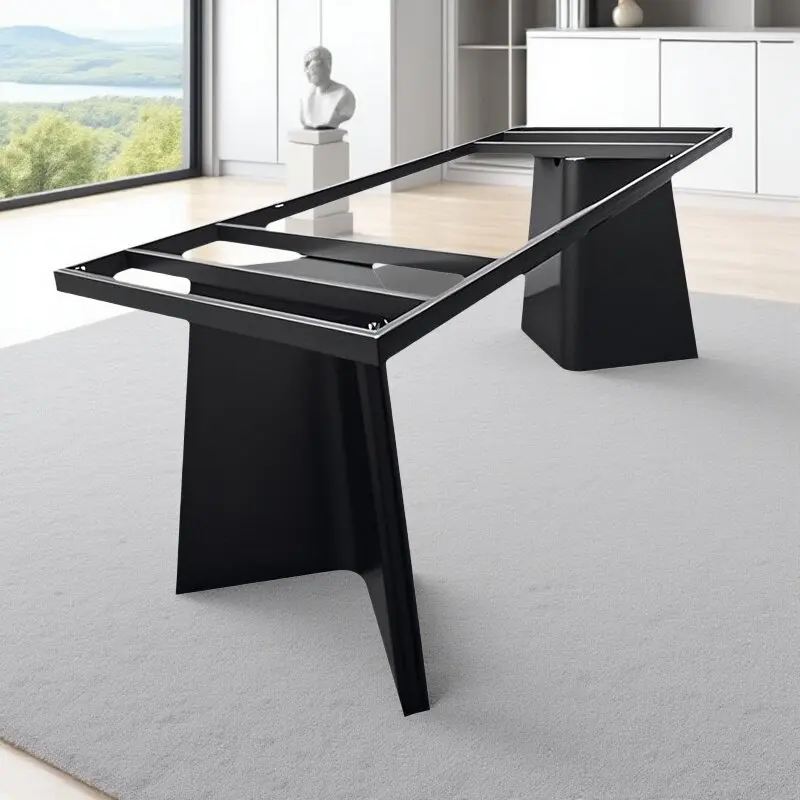 Light luxury leg bracket marble table leg base luxury stone tea shelf rock slab desk support foot customization