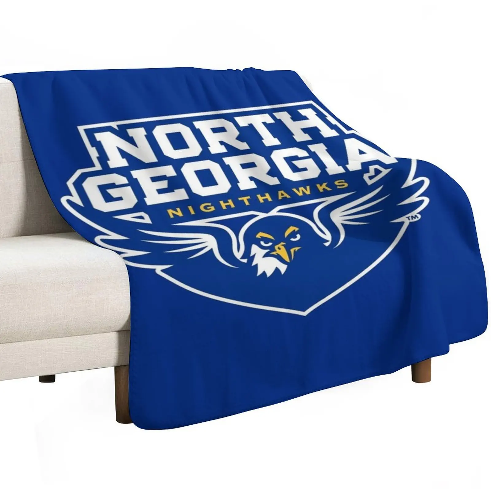 North Georgia Nighthawks Throw Blanket Vintage christmas gifts Thins Weighted Bed covers Decorative Throw Blankets