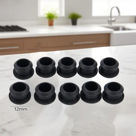 10개 실리콘 고무 스냅온 홀 플러그 2.5-14mm 블랭킹 엔드 캡 씰 스토퍼