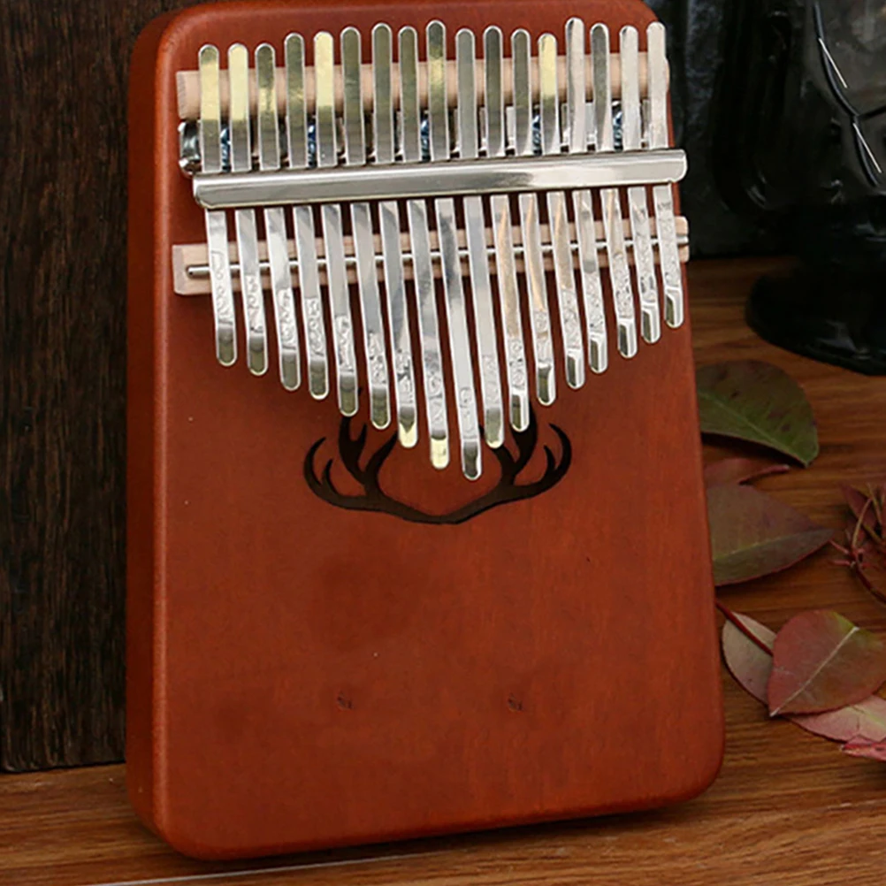 

2 Sets Kalimba Key Replacement Kit 17 Keys Thumb Piano DIY Accessories Metal Material Durable Wear Resistance Easy Assemble