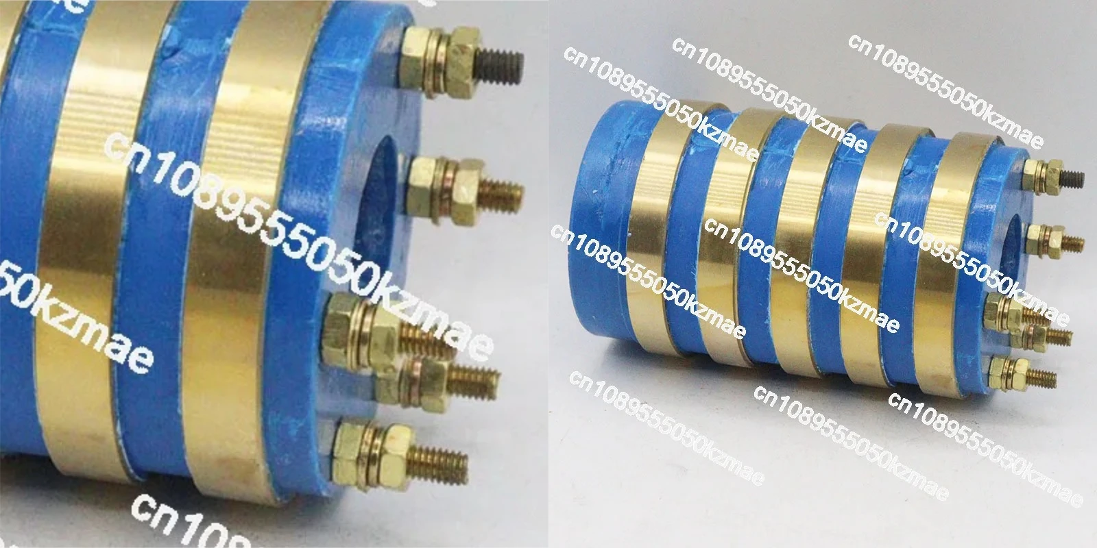 Suitable for 25mm outer diameter 58mm high 92mm copper width 9mm ring spacing 7.5MM 5-way collector copper  inner