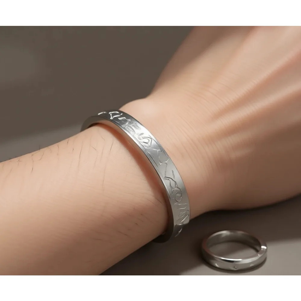 2 pulseras de oro para mujer, brazaletes modernos con bisagras, abiertos y anchos, joyería gruesa para el brazo