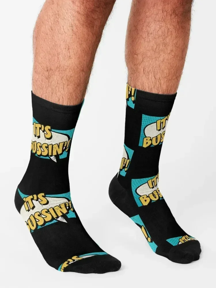 جوارب ريترو فينتاج It's Bussin Socks FASHION العلامة التجارية الفاخرة المصممة للفتيات والرجال #3