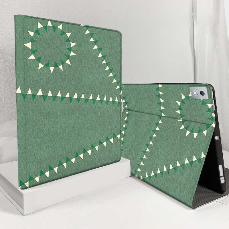 

Fluid Abstract Line Pattern Case For Lenovo Pad Legion Xiaoxin Tab Y700 K10 M10 P11 3rd Pro GT Plus Gen 5G Tablet