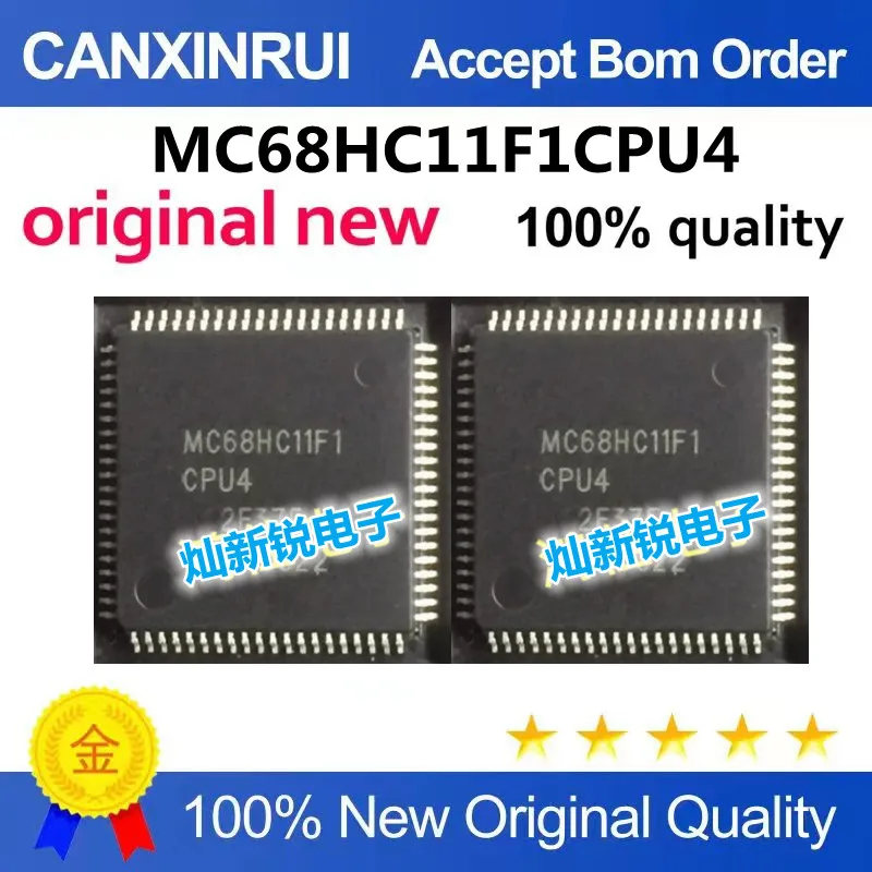 

MC68HC11F1CPU4 brand new genuine product, quality guaranteed.