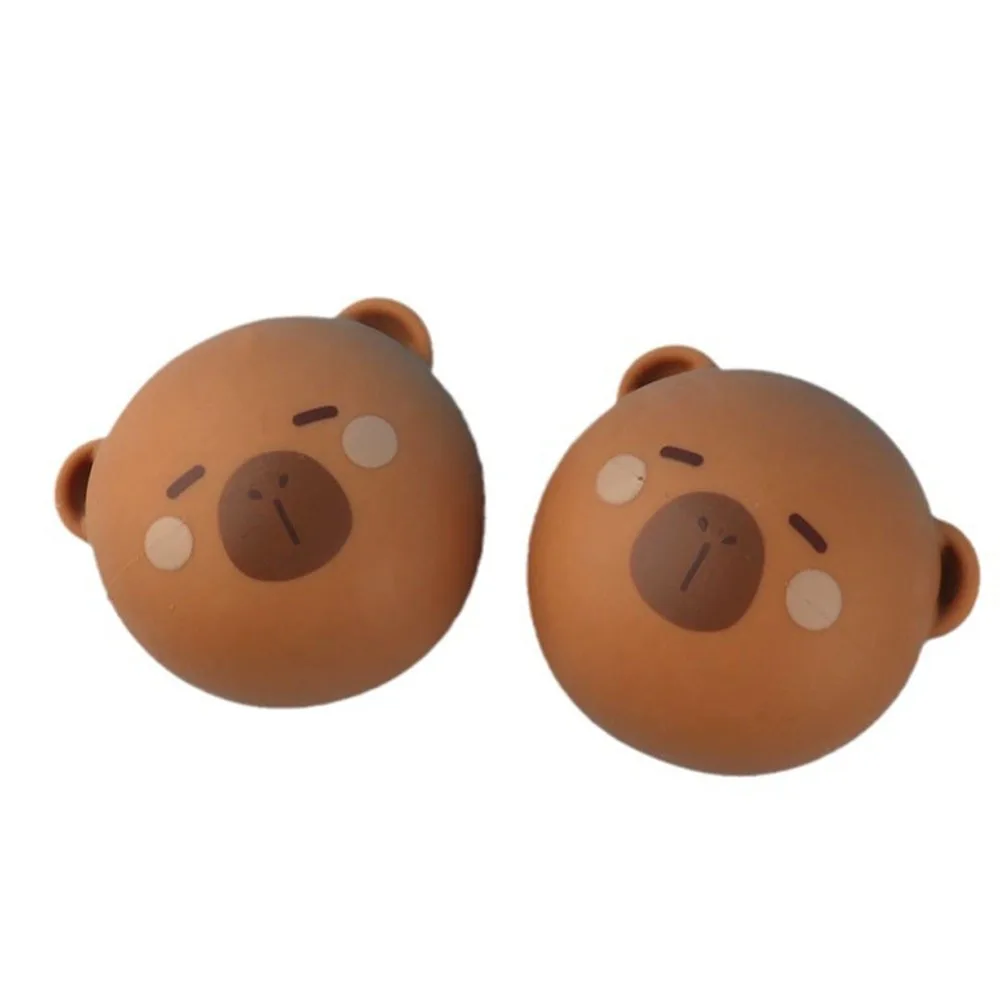 Knead Toy Capybara Capybara Squeeze Toy Cartoon Fidget Pinch Squeeze Knead Cute Soft Stretch Capybara Pinch Toy Kid Party