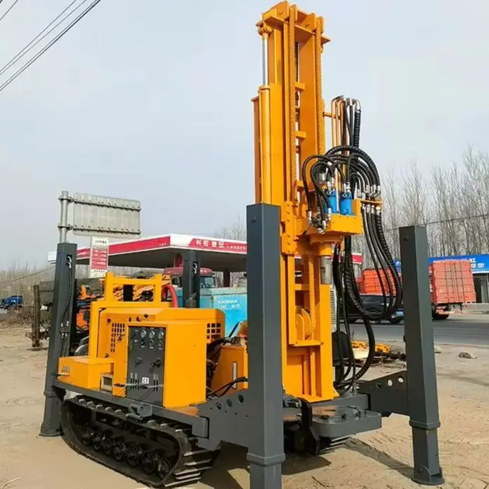 Customized High Speed Water Well Drilling Machine Advanced Pneumatic Drilling Rig with Full Hydraulic Control