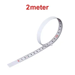 1M/2M Self Adhesive Miter Saw Track Tape Measure Backing Metric Steel Ruler Adhesive Backe Tape Metric Scale Rust-Proof Ruler