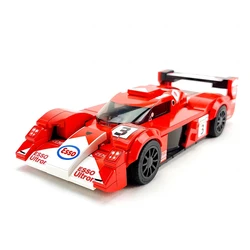 236 SZTUK MOC Speed Champion 1999 Le Mans 24 godziny Wytrzymałość Wyścigowy model samochodu wyścigowego Samochód sportowy Klocki Zabawka dla dzieci Prezent