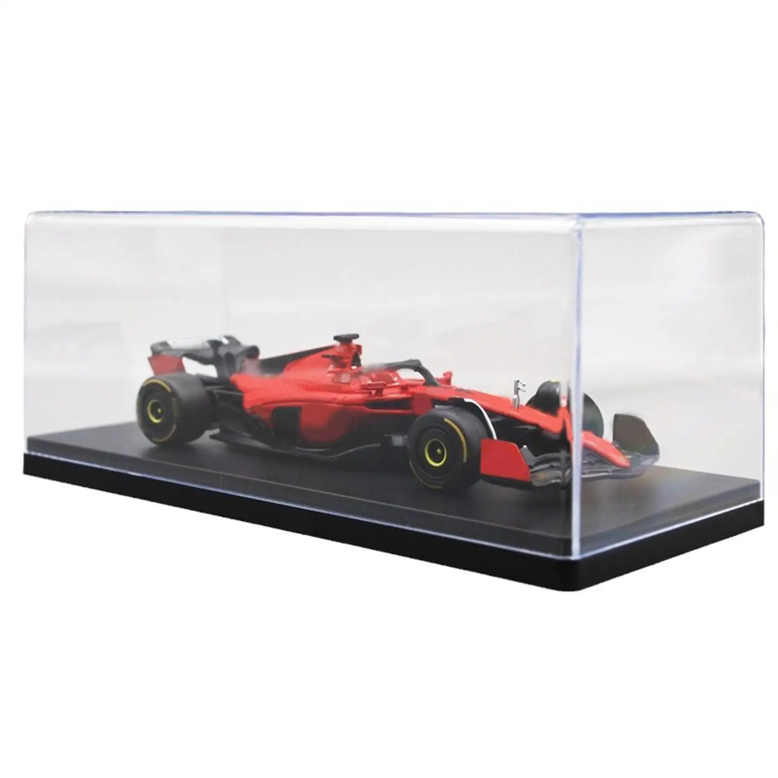 Transparent Acrylic Display Case for 1 64 Scale Model Cars Collectible Protector Showcase Organizer with Easy Assembly for
